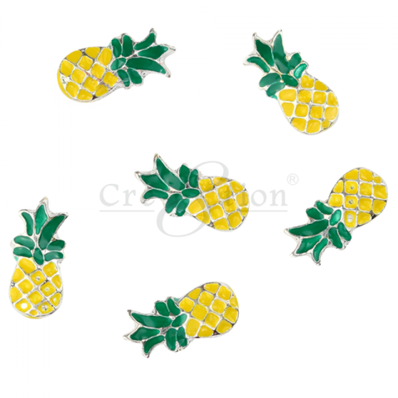 Cre8tion Nail Art Charms, Yellow, C03